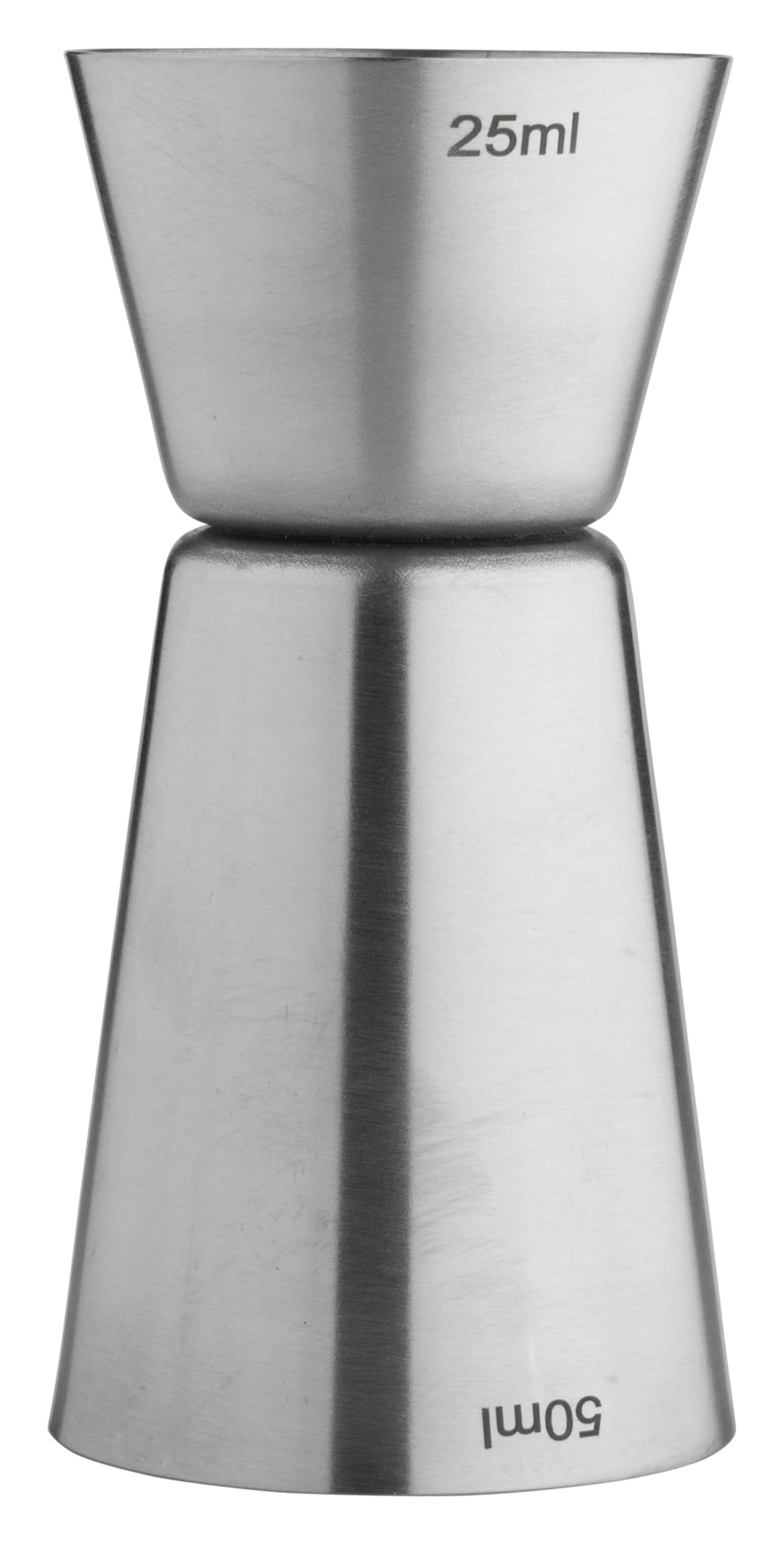 Double jigger, brushed - stainless steel (25/50ml)