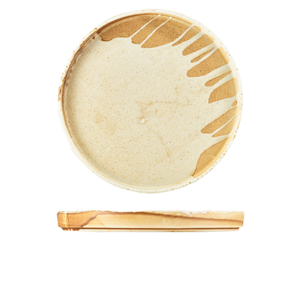 Presentation plate Roko Sand – 26 cm (4 pcs.)