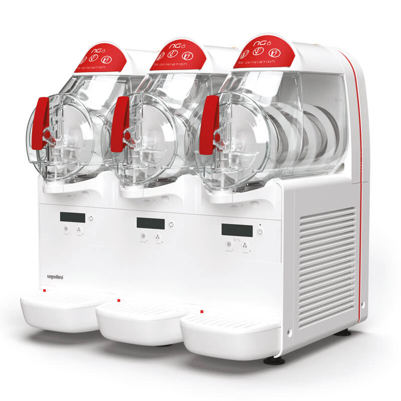 Slush ice machine Granitor® NG ELECTRONIC 6-3, 3 x 6 liter container Slush ice machine Granitor® NG ELECTRONIC 6-3, 3 x 6 liter container