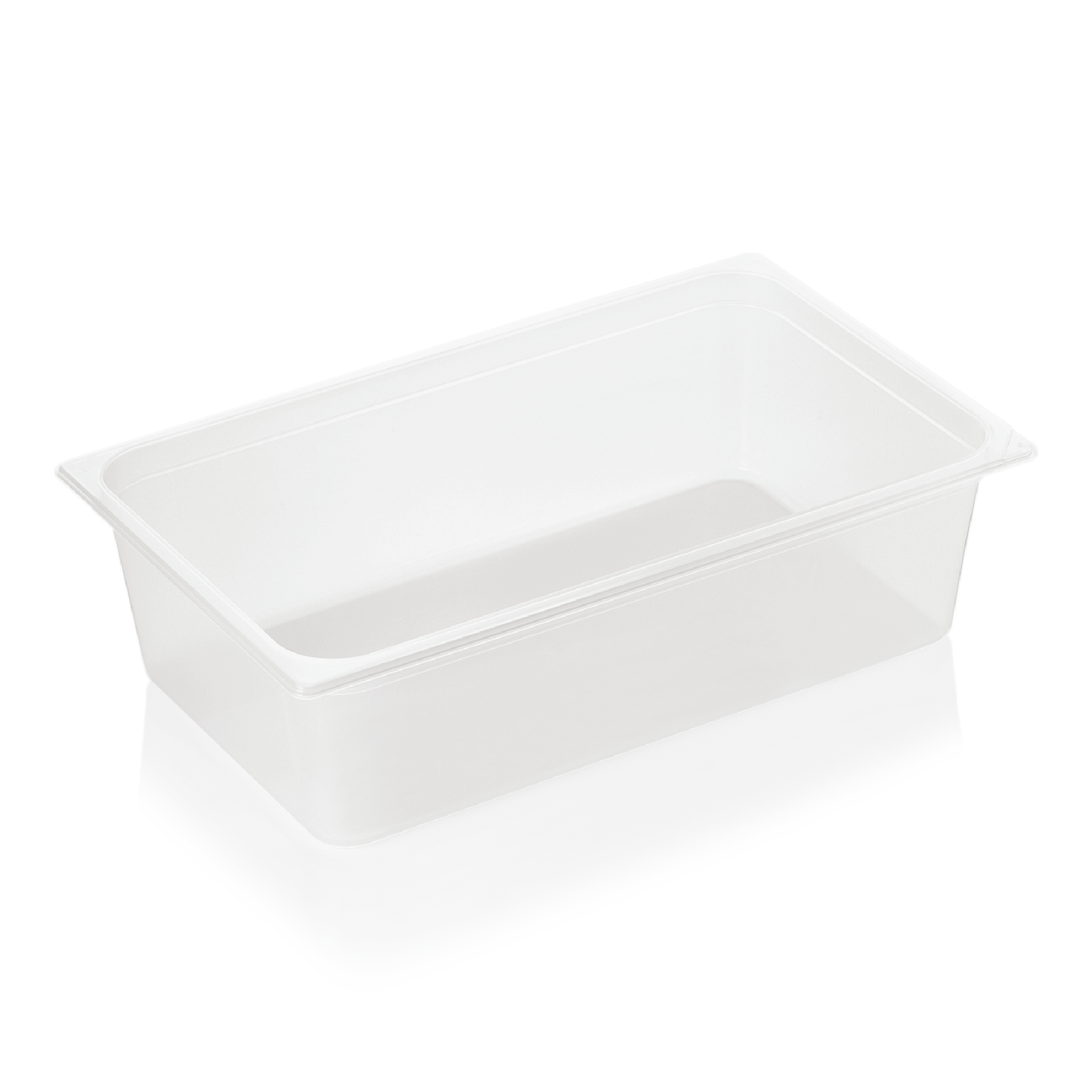 GN 1/1 container with scale, with lid, polypropylene - H 15cm (GN 89 series) GN 1/1 container with scale, with lid, polypropylene - H 15cm (GN 89 series)