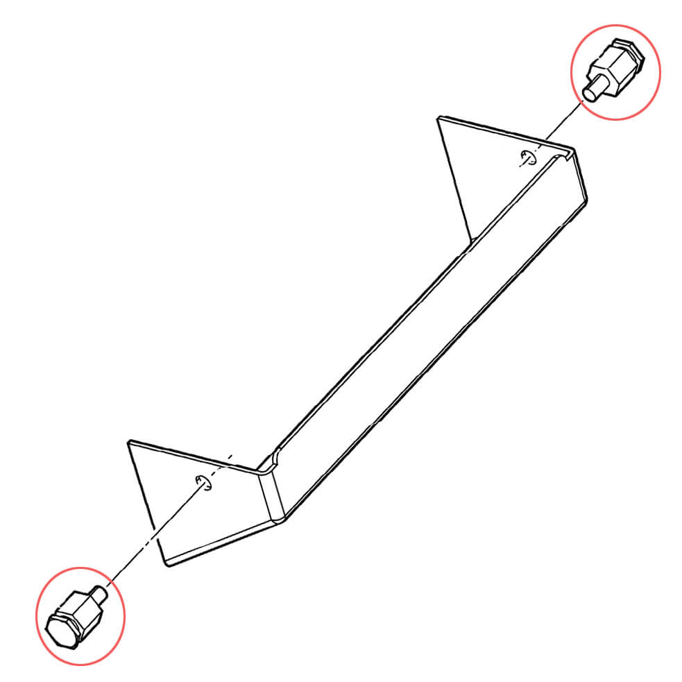 Hoshizaki screw spring hook Hoshizaki screw spring hook