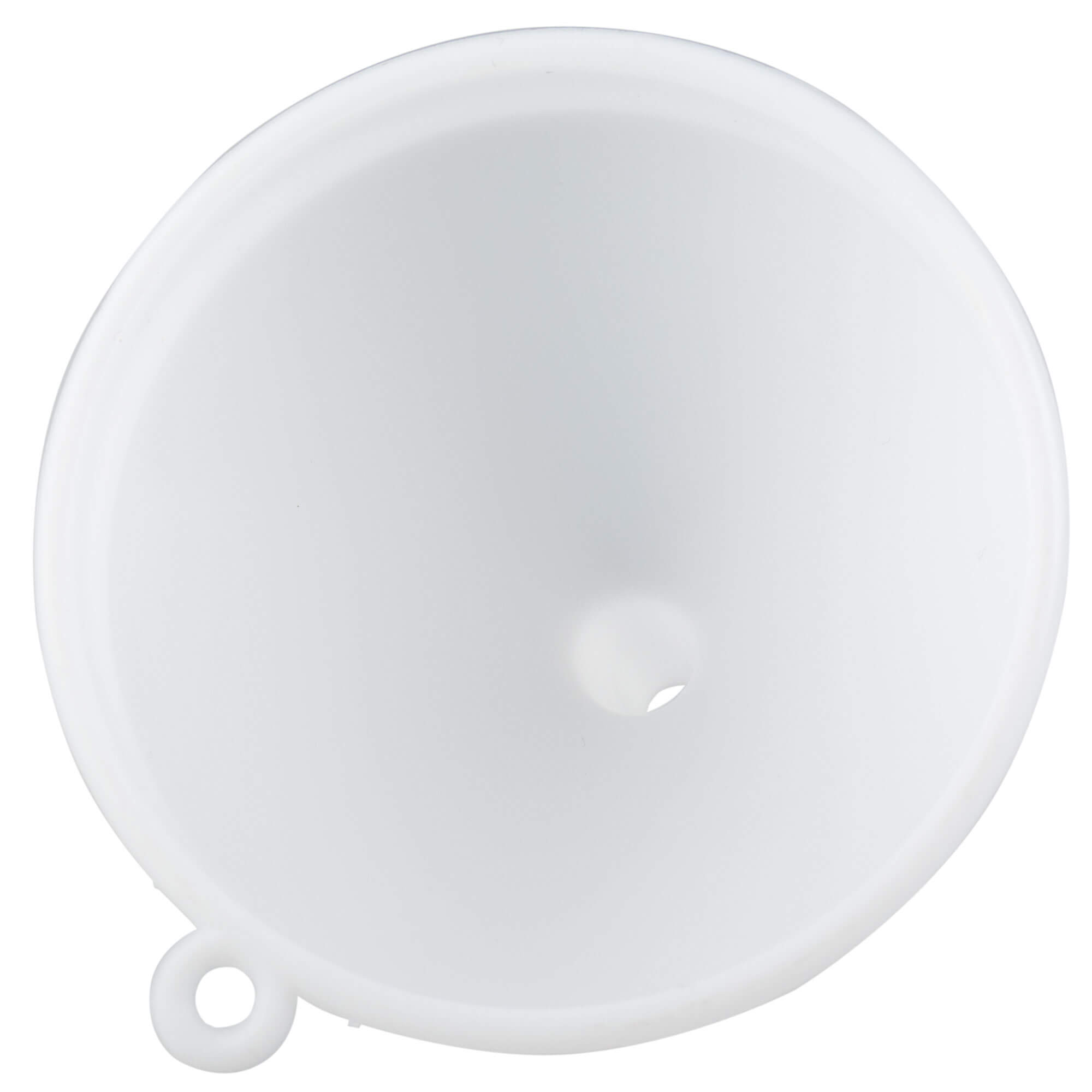 Funnel, plastic white - 8cm