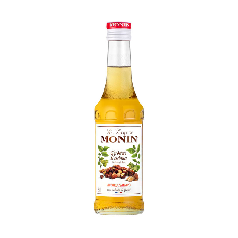 Roasted Hazelnut - Monin Syrup mini (0,25l) Roasted Hazelnut - Monin Syrup mini (0,25l)