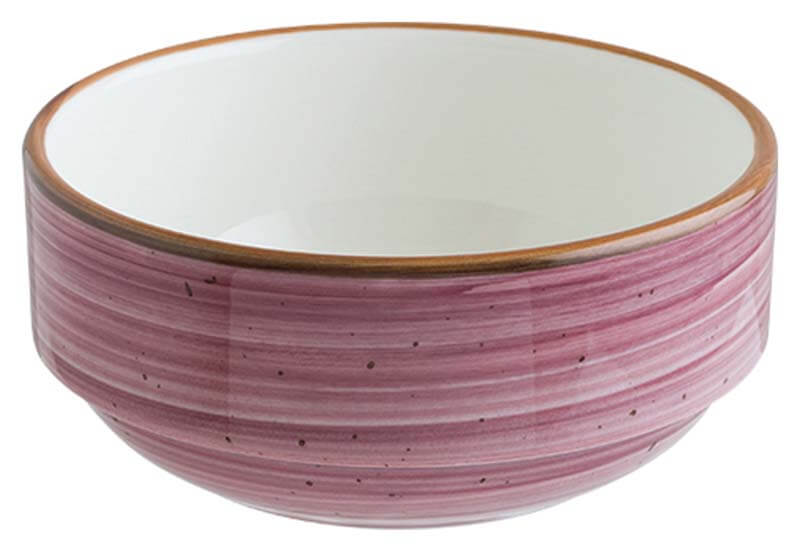 Bonna Aura Blackberry Banquet Stackable bowl 6cm purple - 24 pcs.
