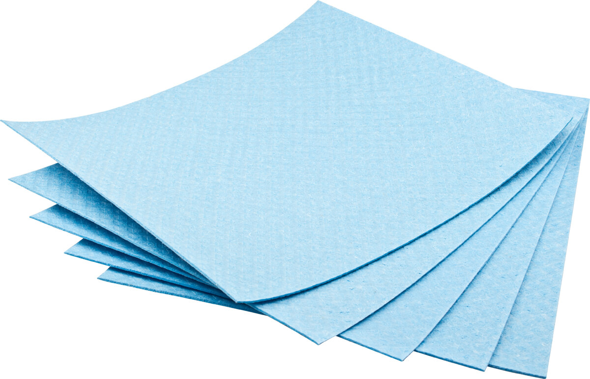 XL sponge cloth Profi, blue - 315x257mm (5 pcs.)