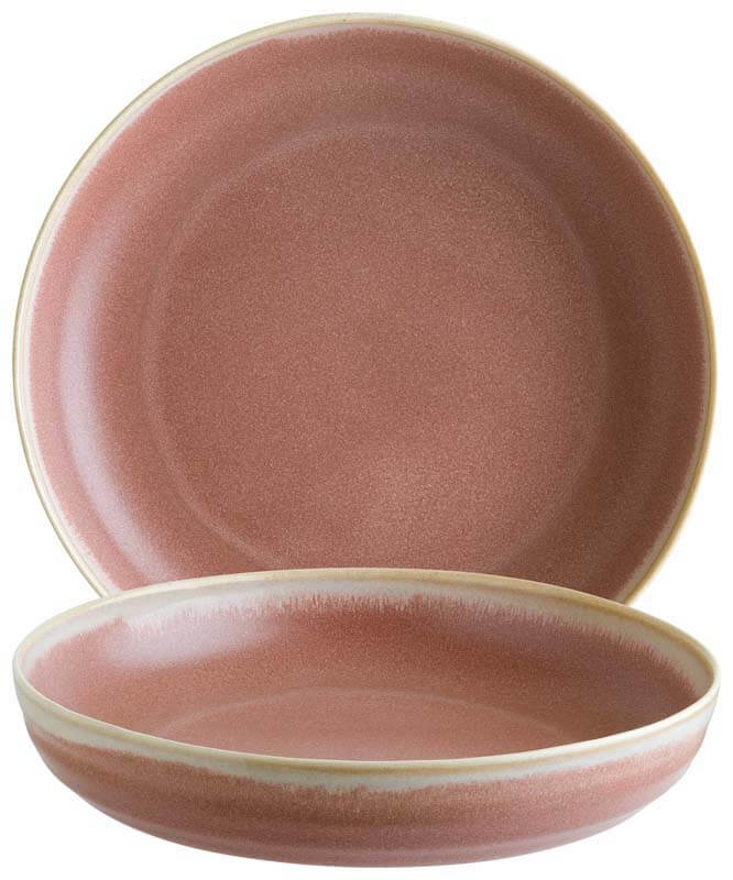 Bonna Pott Bowl Pink 22cm pink - 6 pcs. Bonna Pott Bowl Pink 22cm pink - 6 pcs.