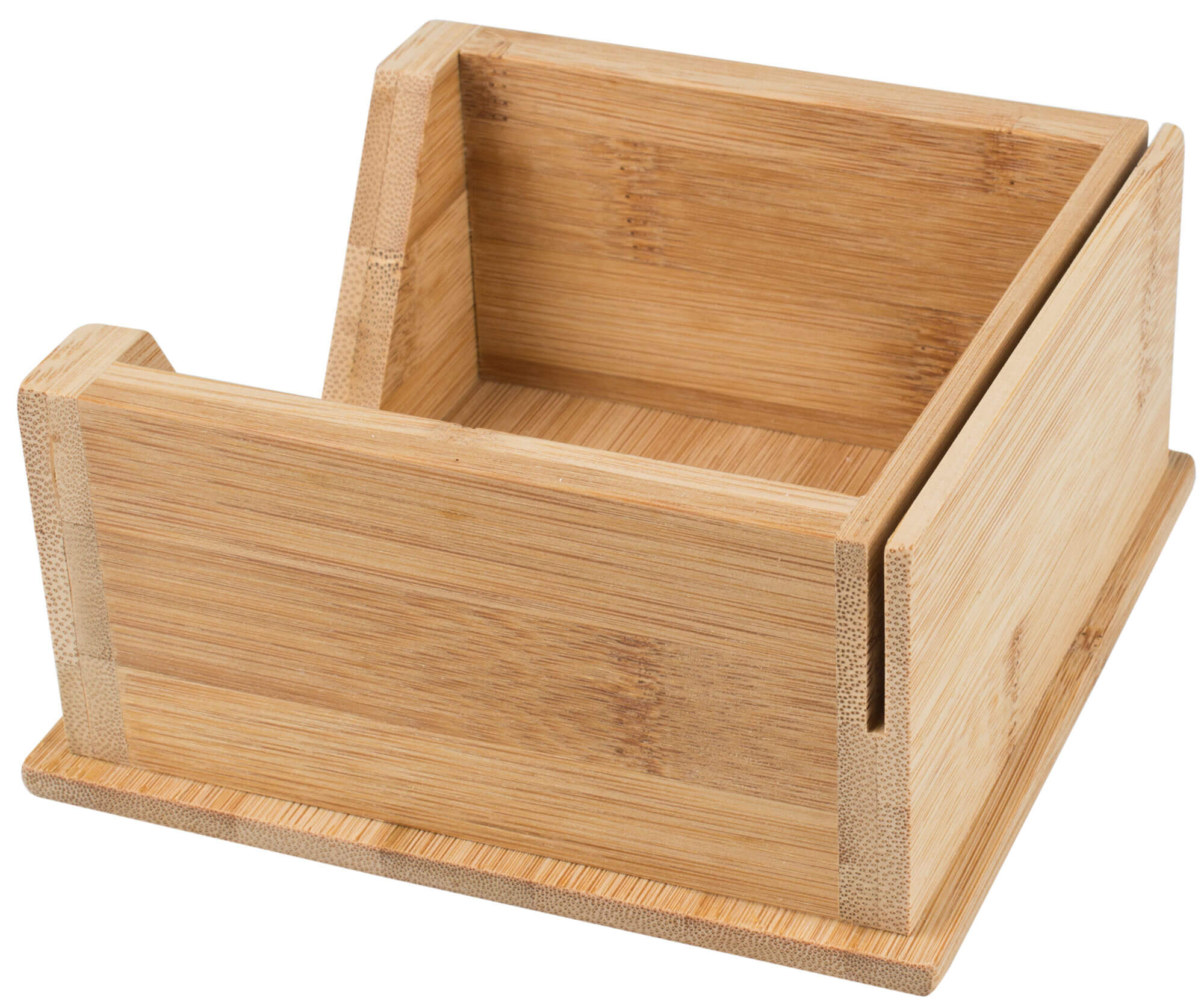 Napkin holder bamboo - for mini napkins