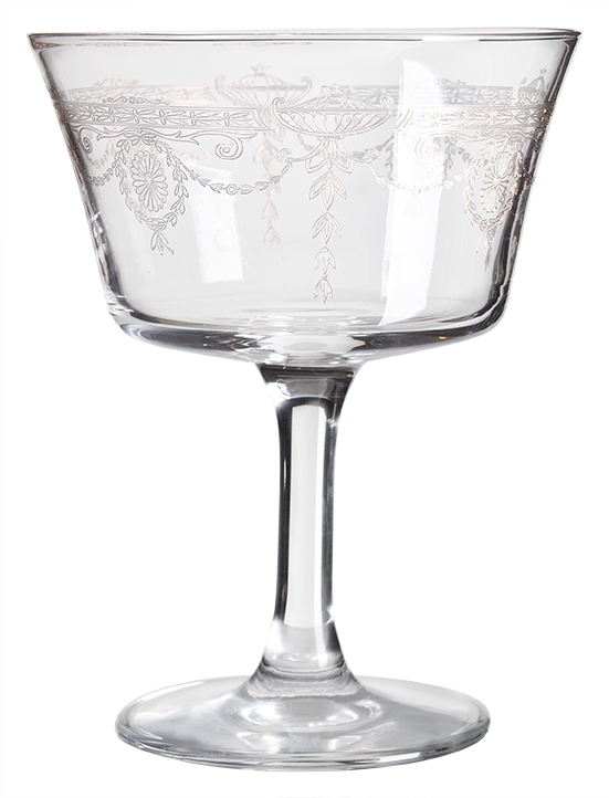 Cocktail glass Retro Fizz 1890 Gold - 240ml (6 pcs.)