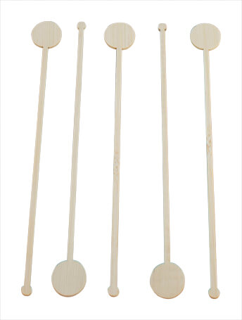 Bamboo Stirrer Coin - 18cm (100 pcs.)