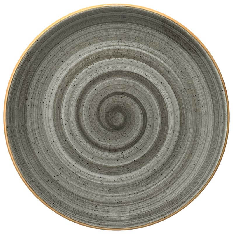 Bonna Aura Space Gourmet Plate 27cm grey - 12 pcs.