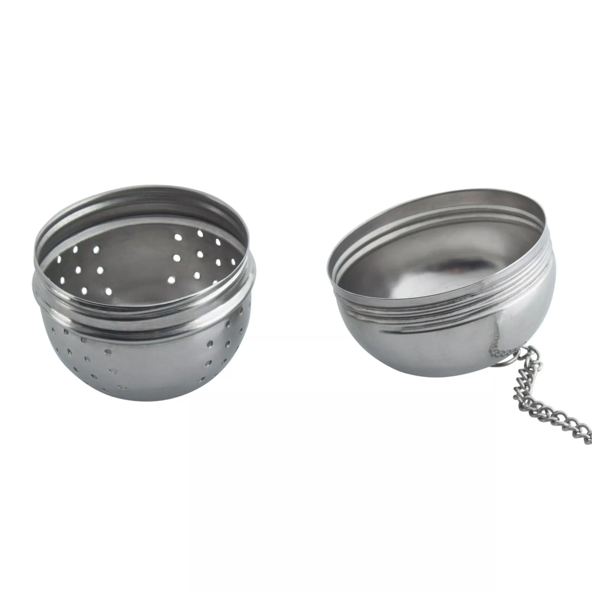 Tea infuser with chain, stainless steel - 4cm Tea infuser with chain, stainless steel - 4cm