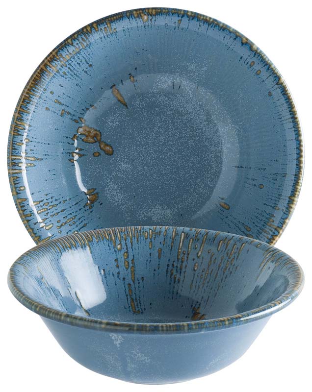 Bonna Snell Sky Gourmet Bowl 16cm blue - 12 pcs. Bonna Snell Sky Gourmet Bowl 16cm blue - 12 pcs.