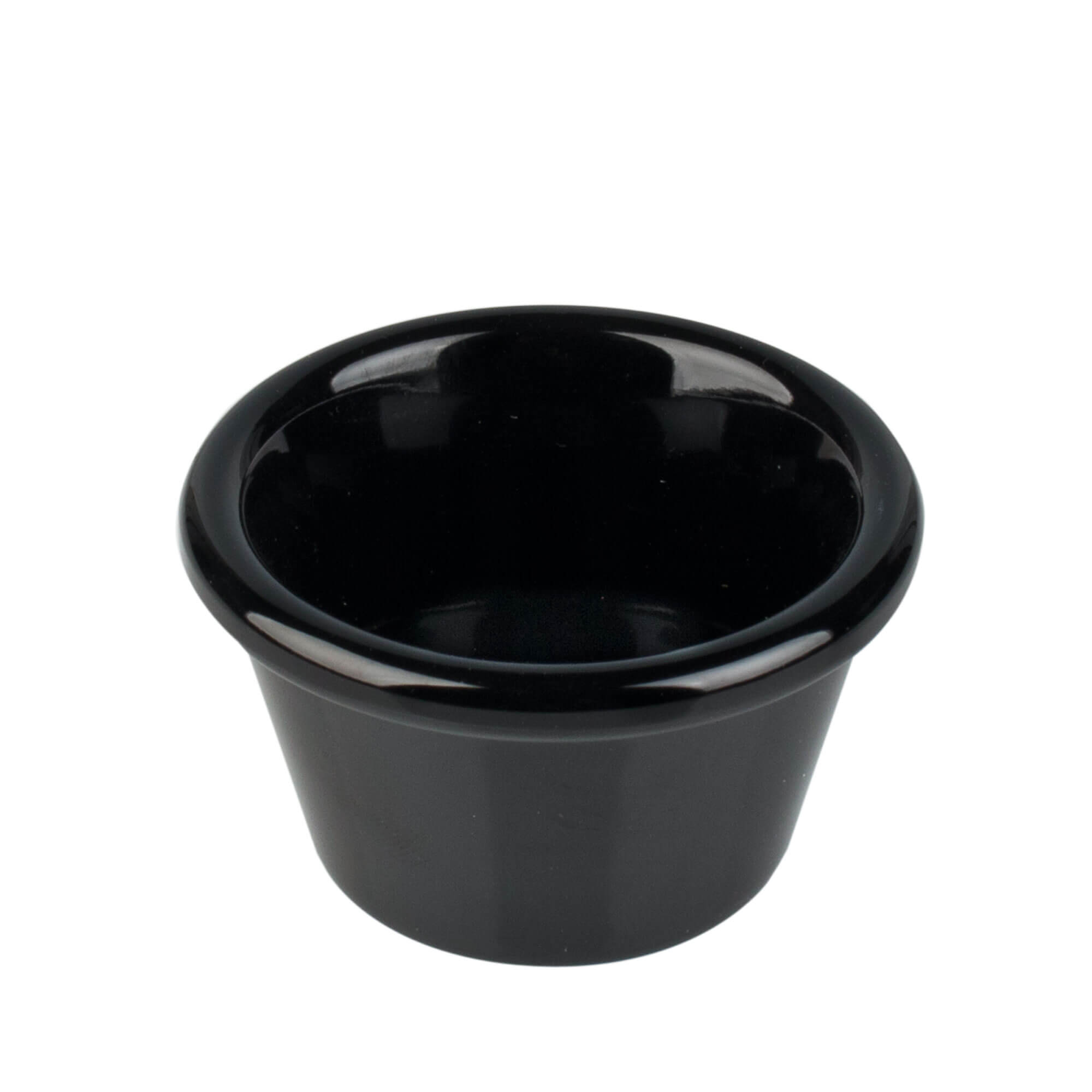 Dip bowl melamine, black - 40ml
