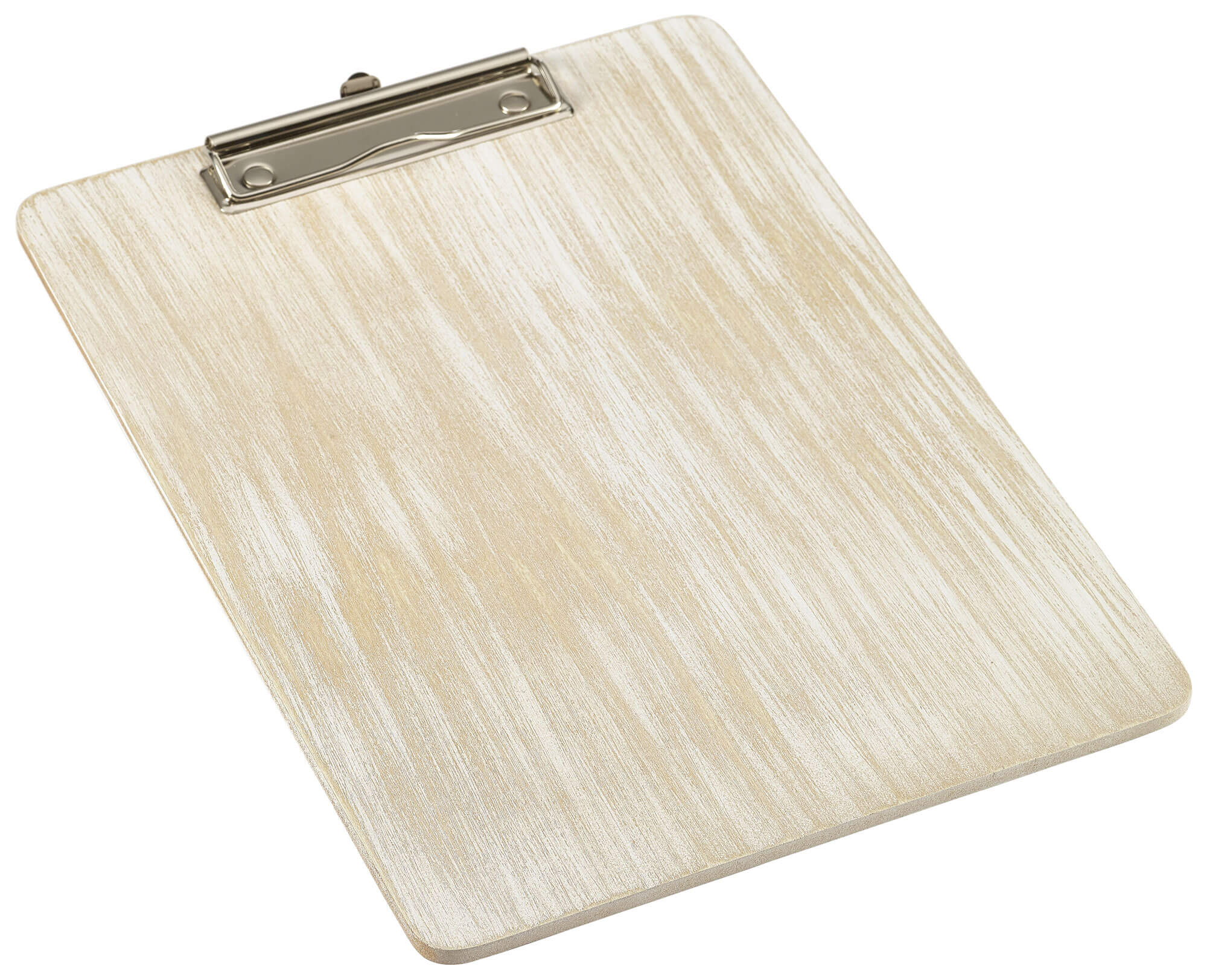 Clipboard DIN A4, wooden - white