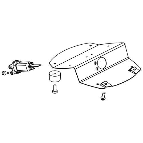 Complete bottom plate with Europe plug - Santos #71 (71500)