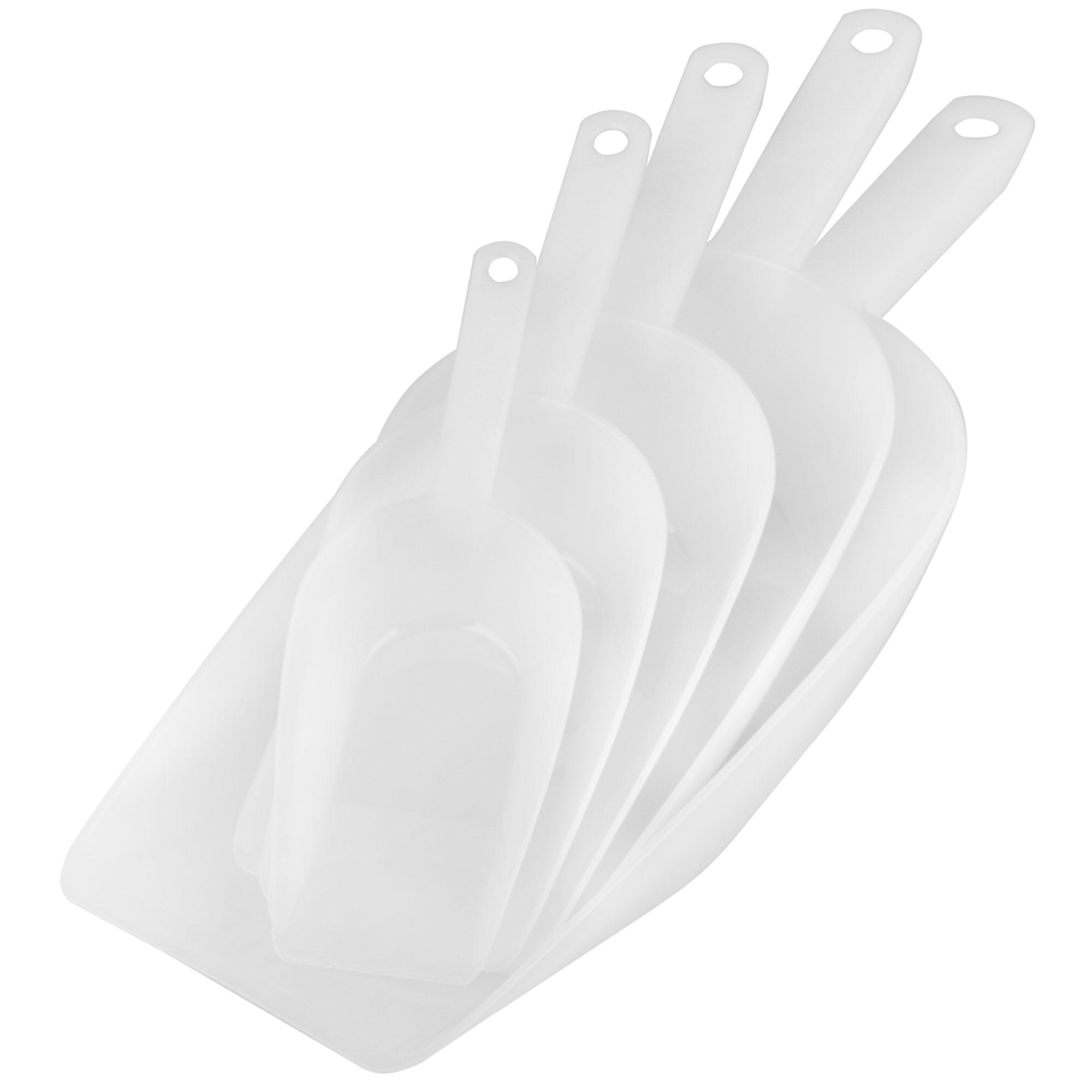 Ice scoop, HD-PE plastic - 800ml