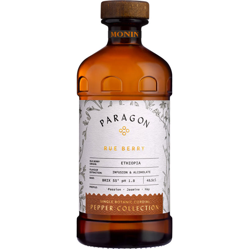 Rue Berry - Monin Paragon Cordial (48,5cl) Rue Berry - Monin Paragon Cordial (48,5cl)