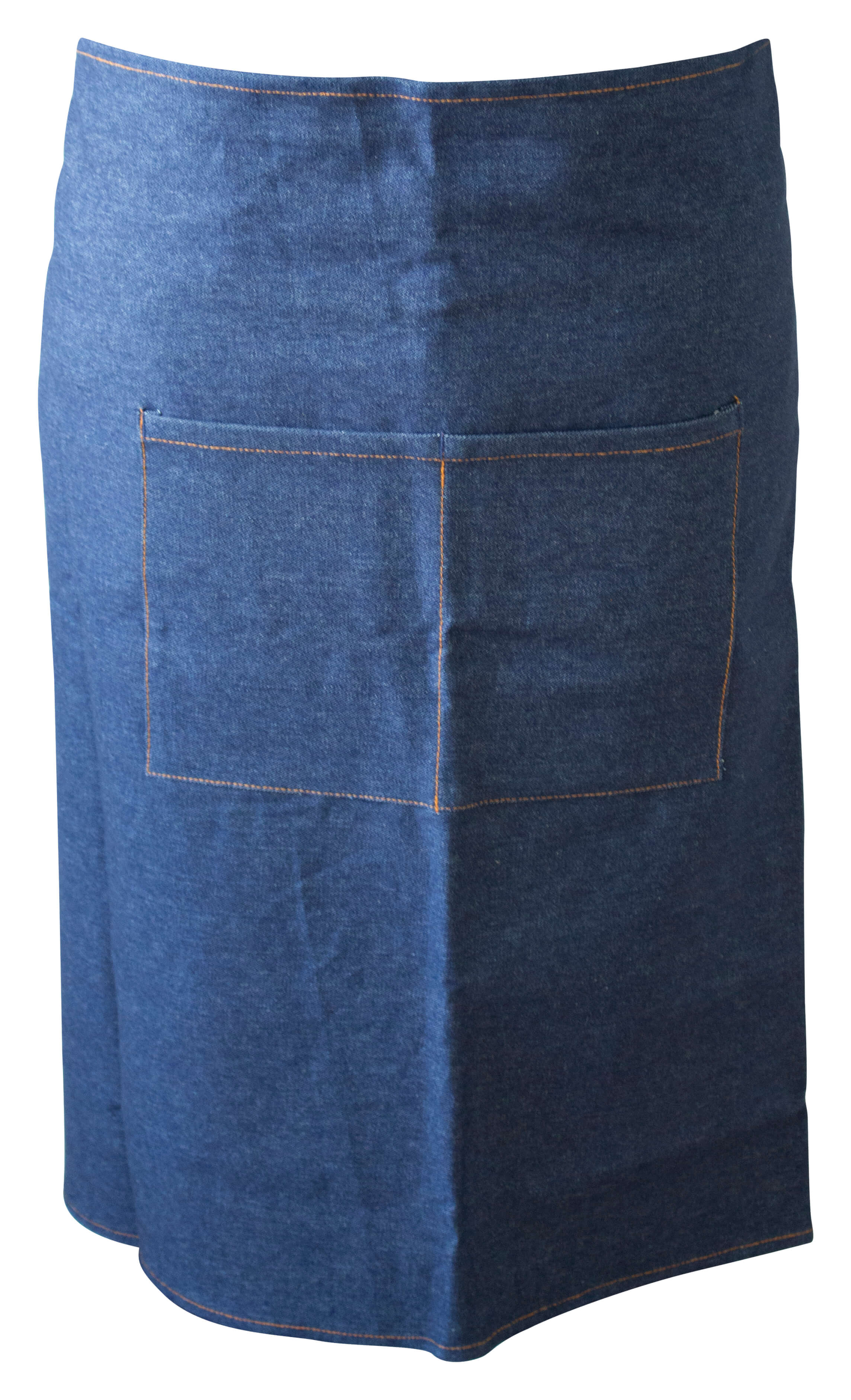 Bar Apron, denim, 70x90cm - dark blue