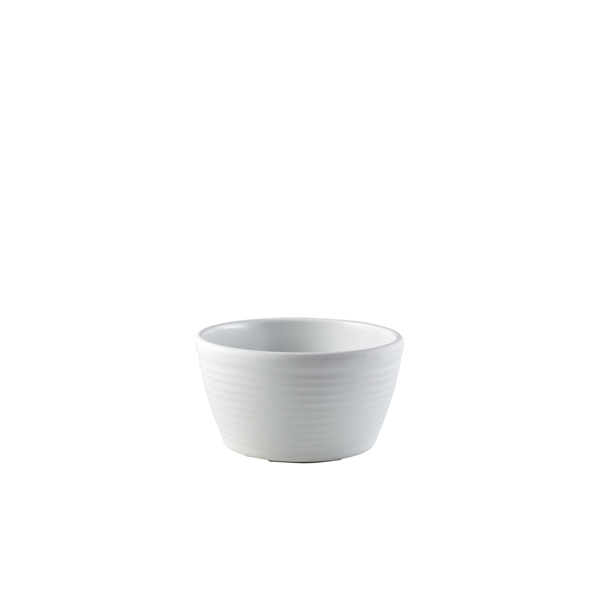 Ramekin Ripple, melamine matt white - 113ml (24 pcs.) Ramekin Ripple, melamine matt white - 113ml (24 pcs.)
