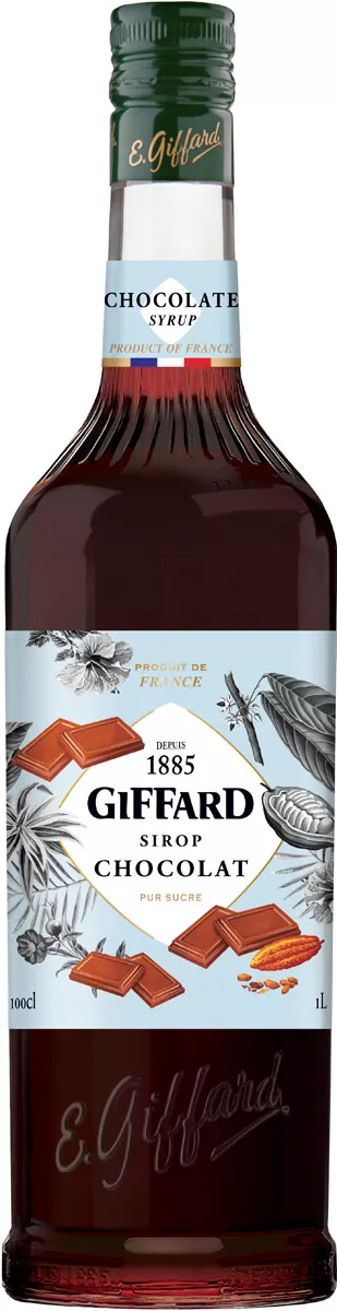 Chocolate - Giffard Syrup (1,0l) Chocolate - Giffard Syrup (1,0l)
