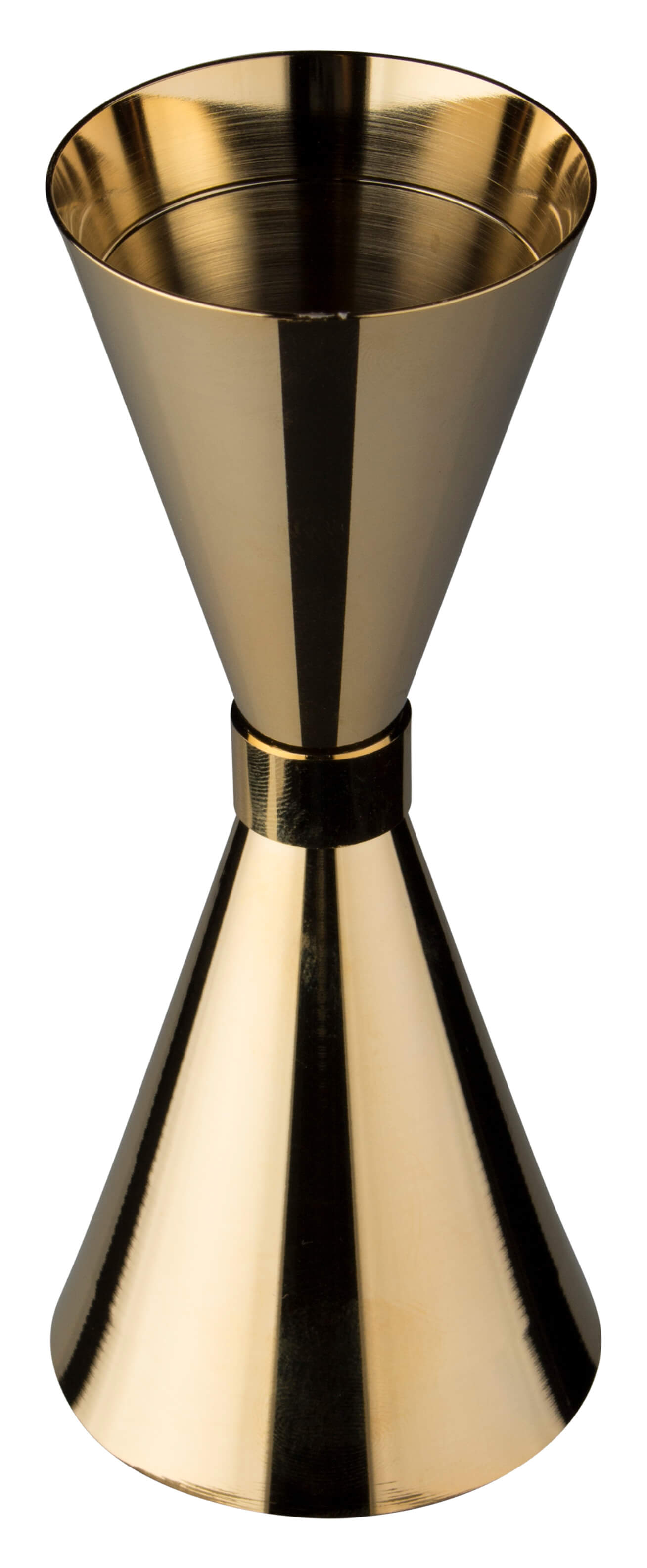 Jigger Mr. Slim, gold-colored - stainless steel (30/60ml)