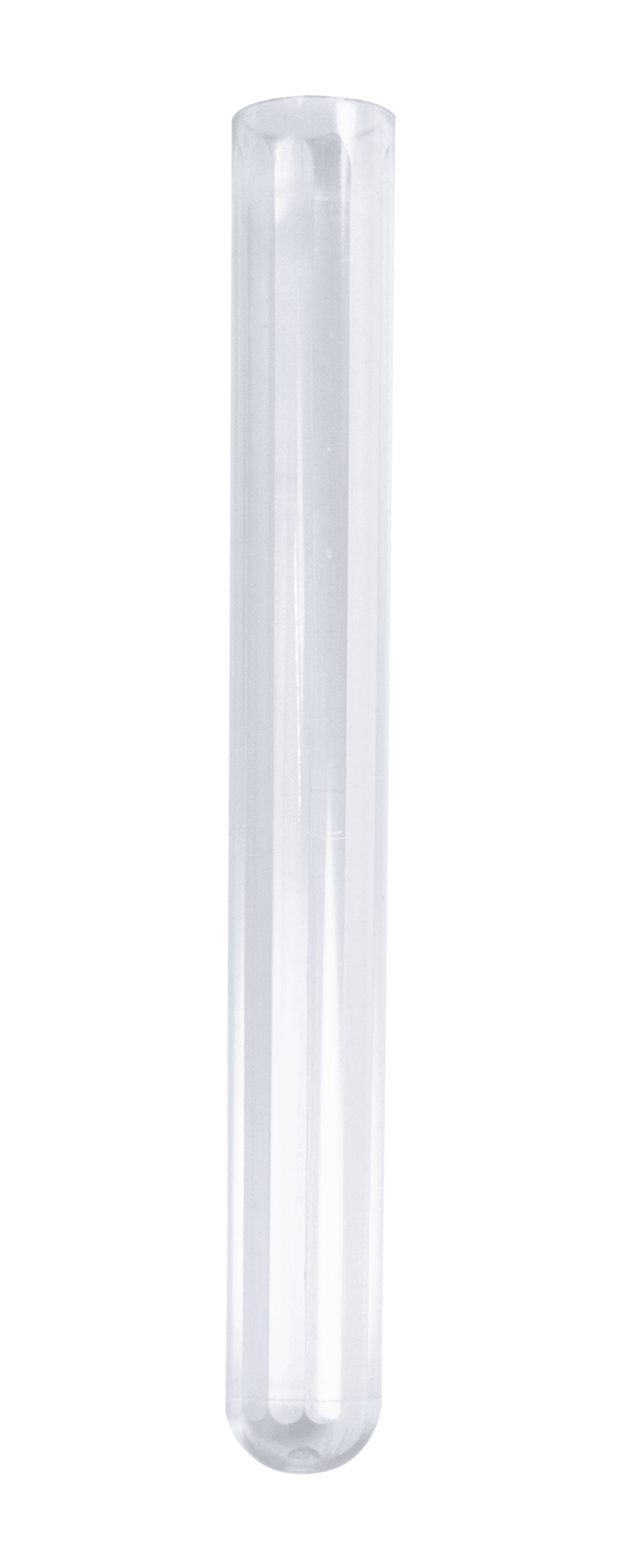 Tasting tubes, transparent - plastic