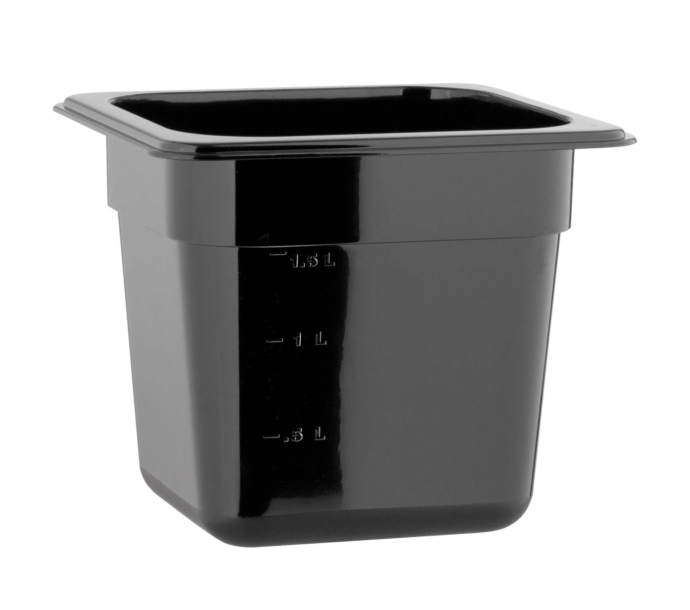 Gastronomy-standard container 150mm depth - plastic (GN 1/6)