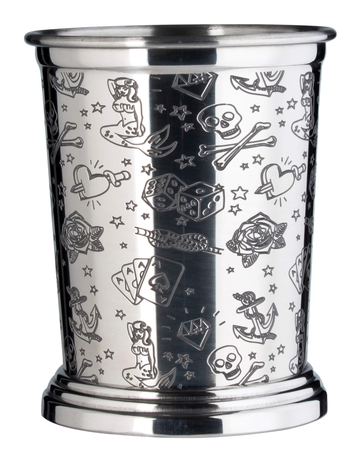 Julep cup Tattoo, Urban Bar - stainless steel (400ml)