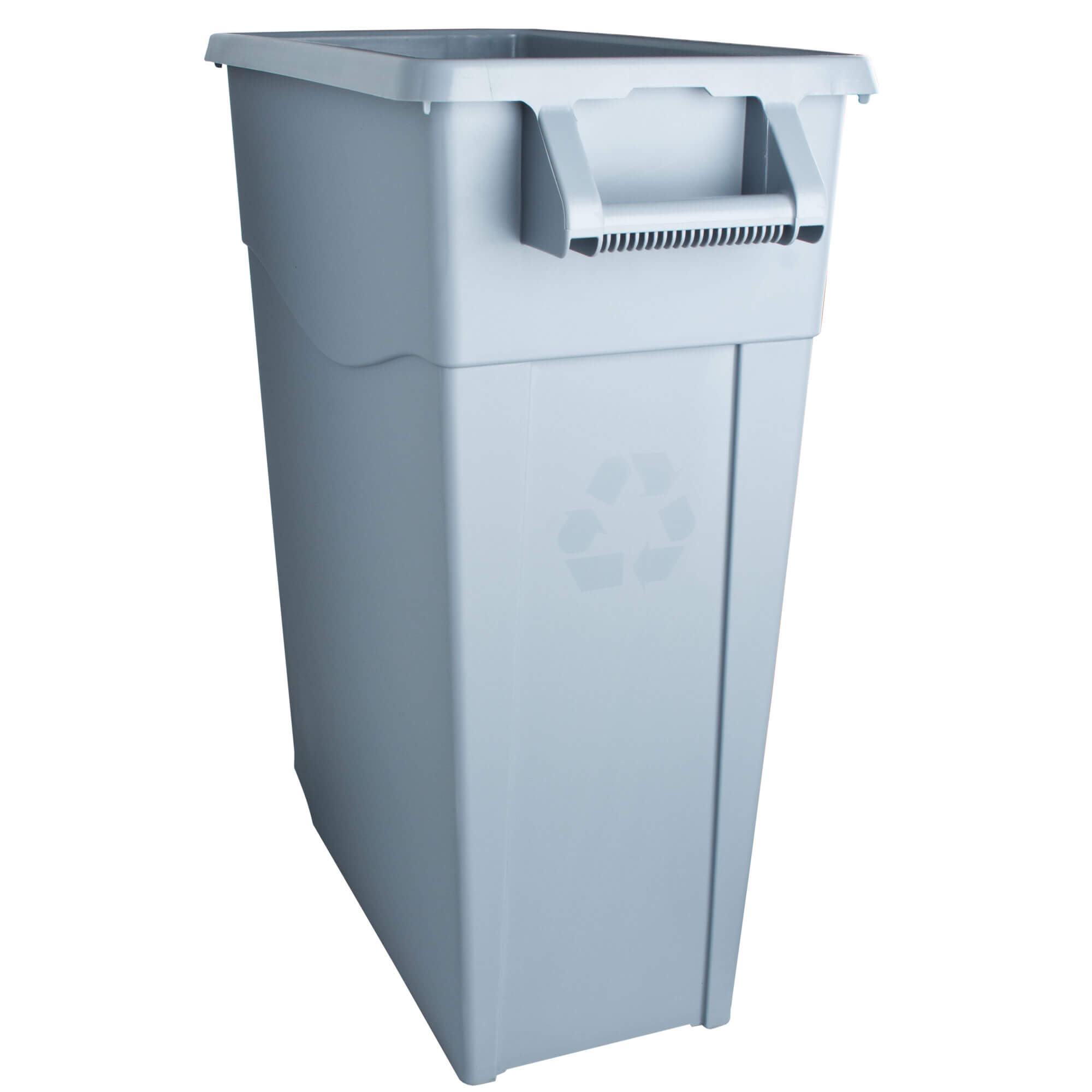 Waste bin grey, with 2 rolls - 65l