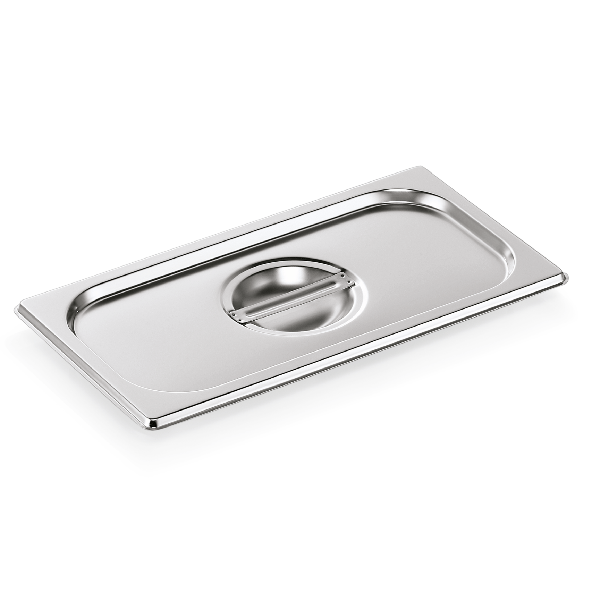 GN 1/3 container lid, CNS, GN ESSENTIALS (6 pcs.)