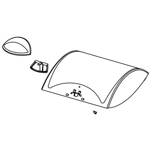 Top cover with handle - Santos #53 (53110) Top cover with handle - Santos #53 (53110)