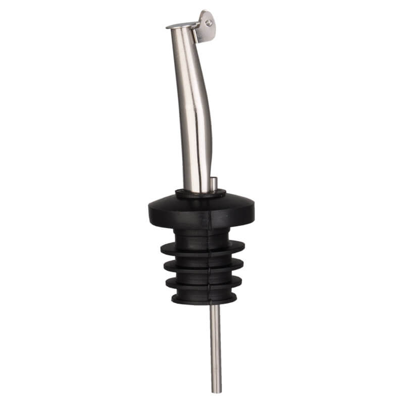 Pourer with cap - stainless steel (6 pcs.)