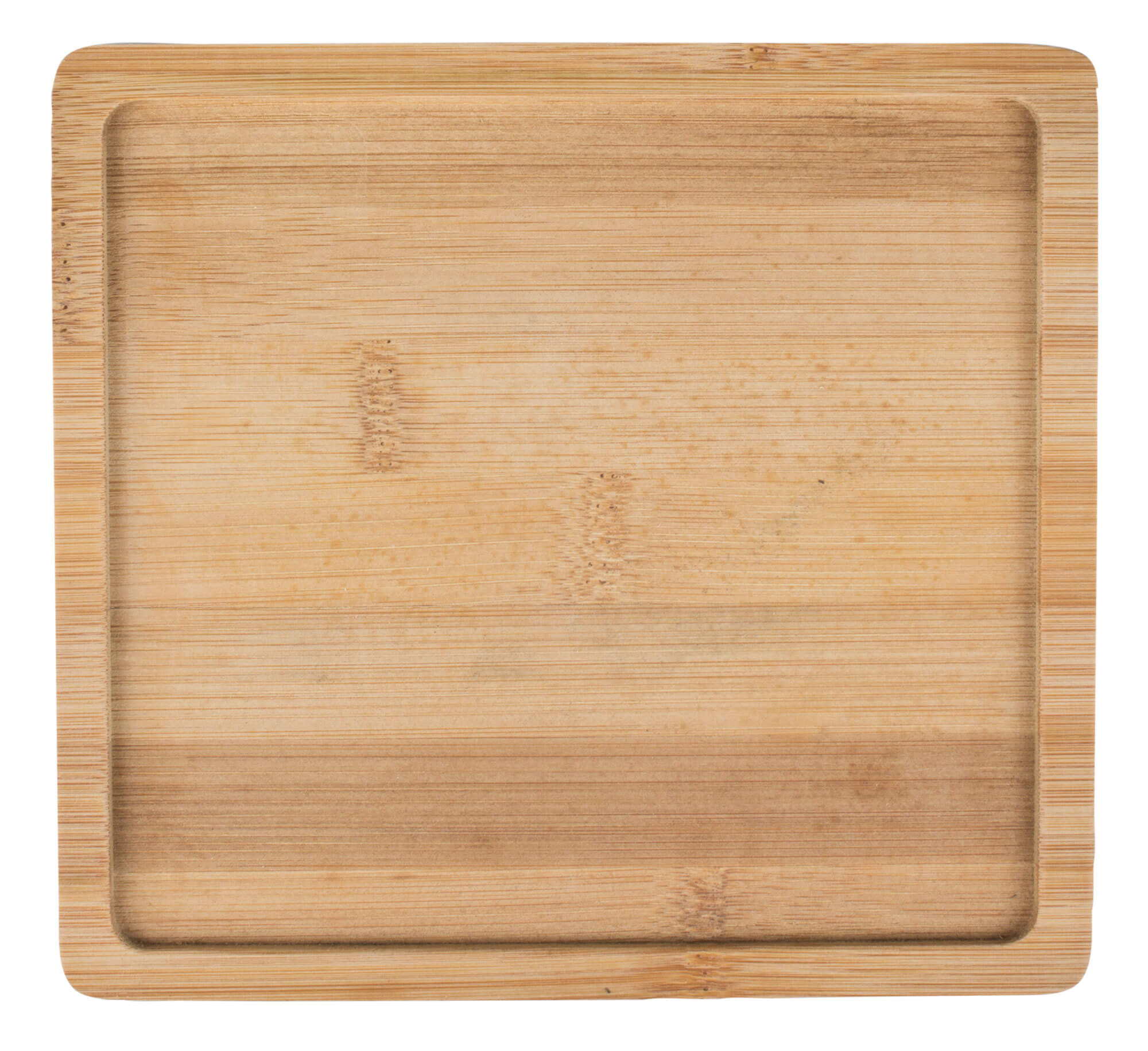 Serving tray bamboo - 17,5x16cm