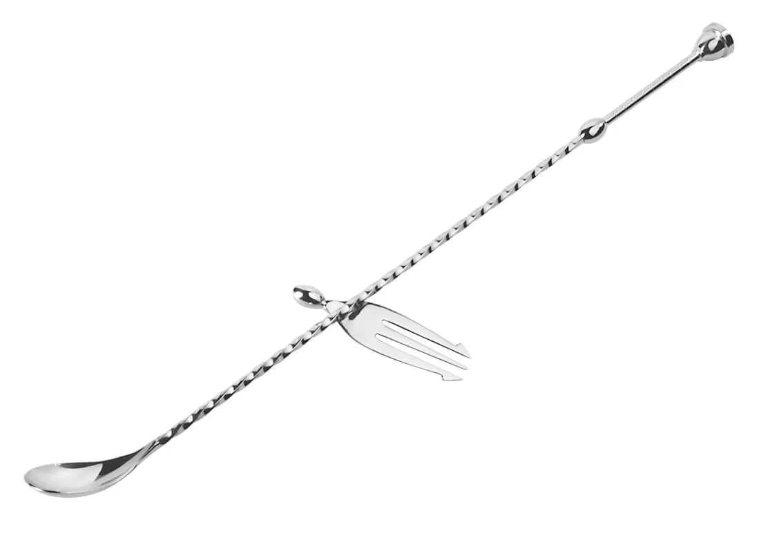 Bar spoon, Japanese with masher - 33,5cm Bar spoon, Japanese with masher - 33,5cm