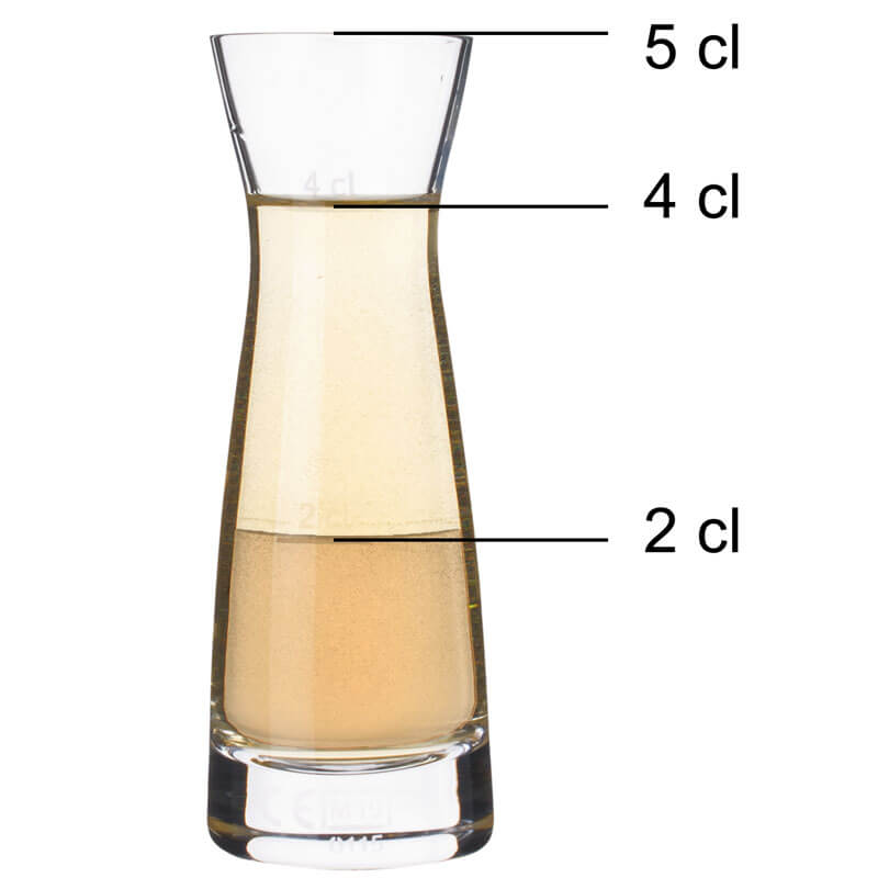 Carafe XS Universal, Stölzle - 4cl, 2cl+4cl CM (1 pc.) Carafe XS Universal, Stölzle - 4cl, 2cl+4cl CM (1 pc.)