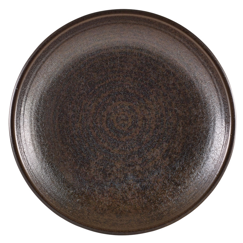 Deep coupe plate Terra Cinder Black - 28 cm (3 pcs.)