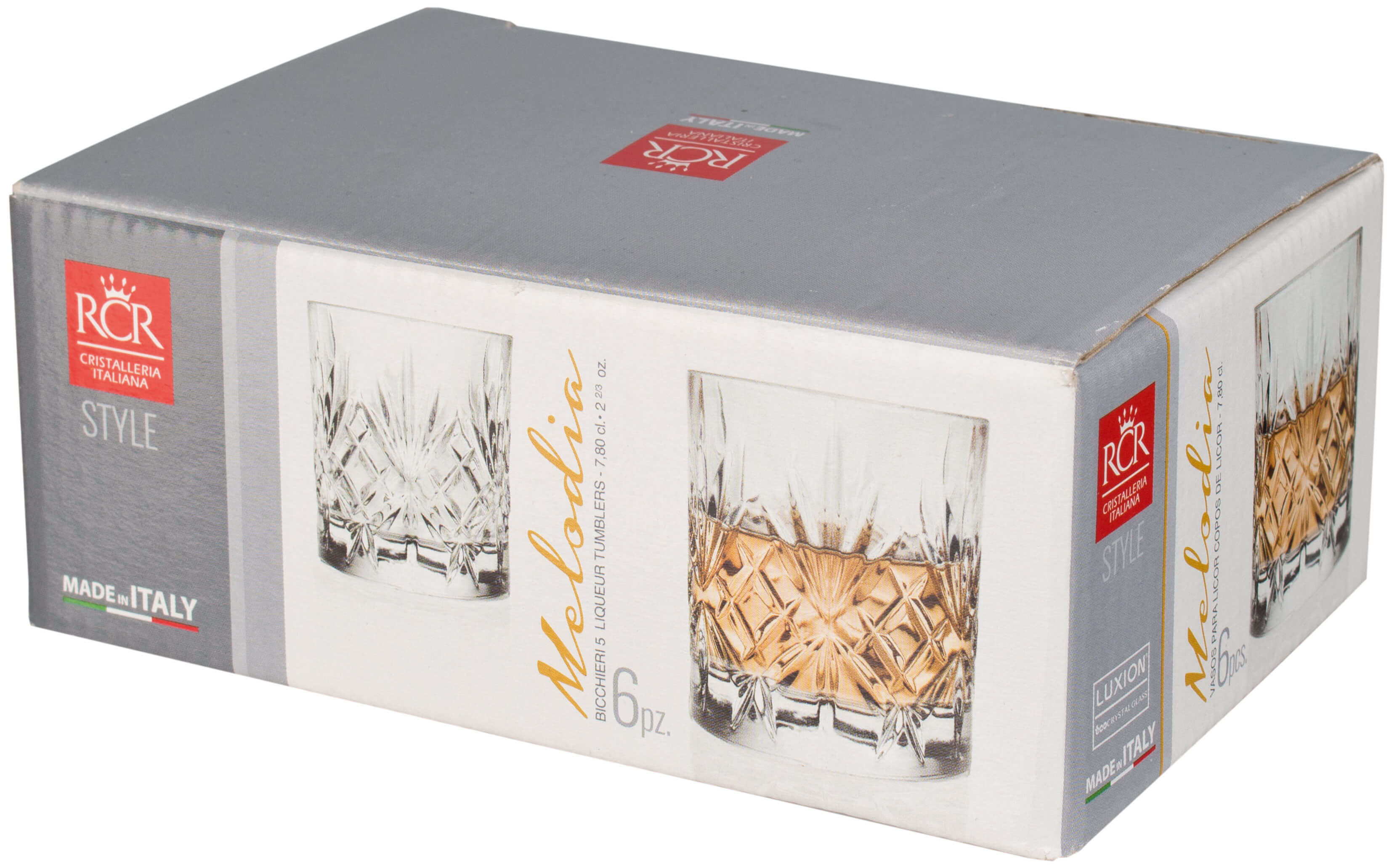 Shot glass Melodia, RCR - 78ml