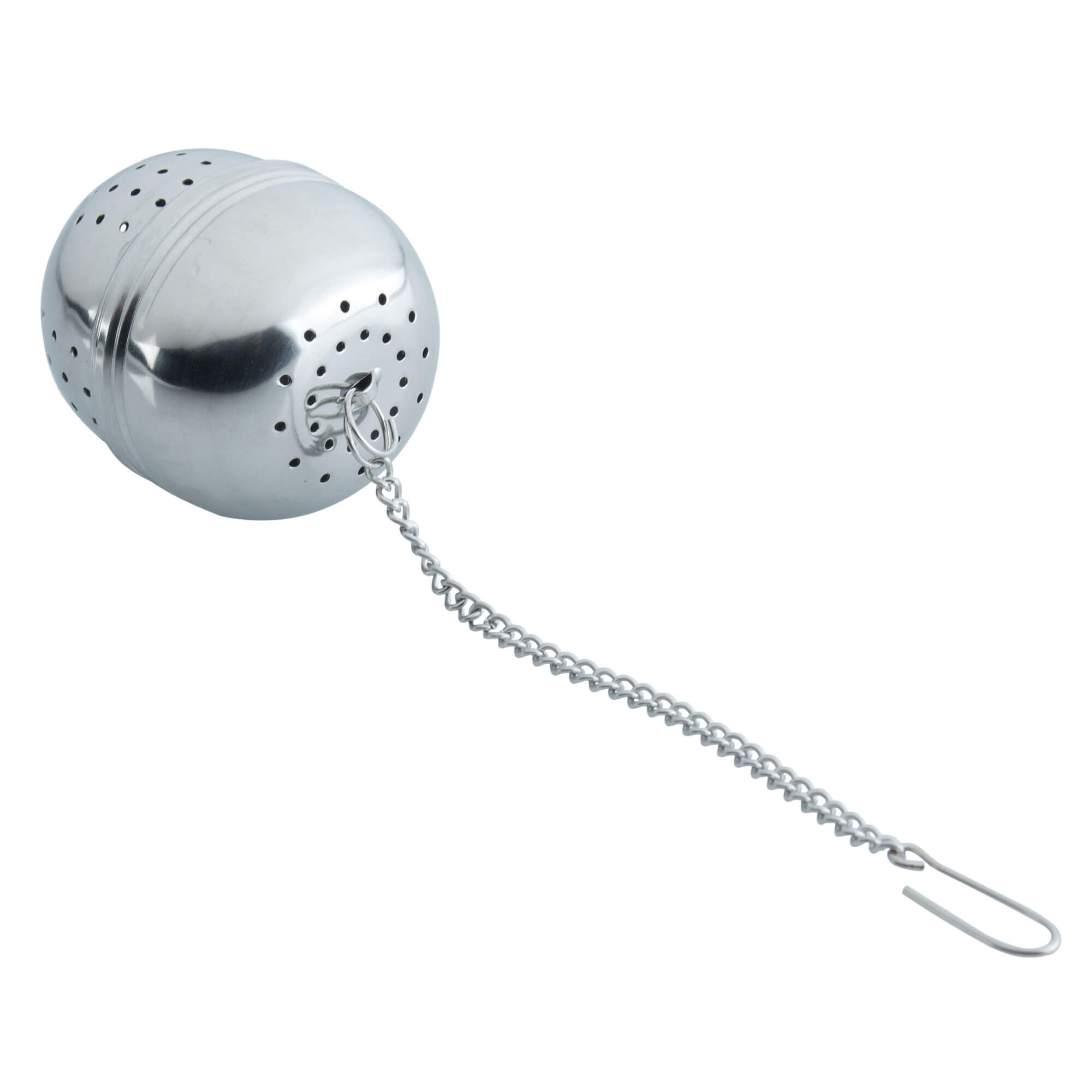 Tea infuser with chain, stainless steel - 4cm