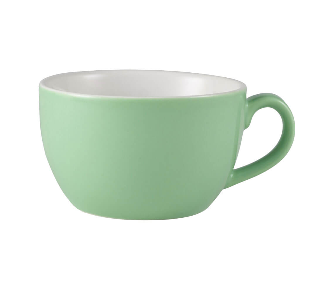 Cappuccino cup green - 175ml (6 pcs.)