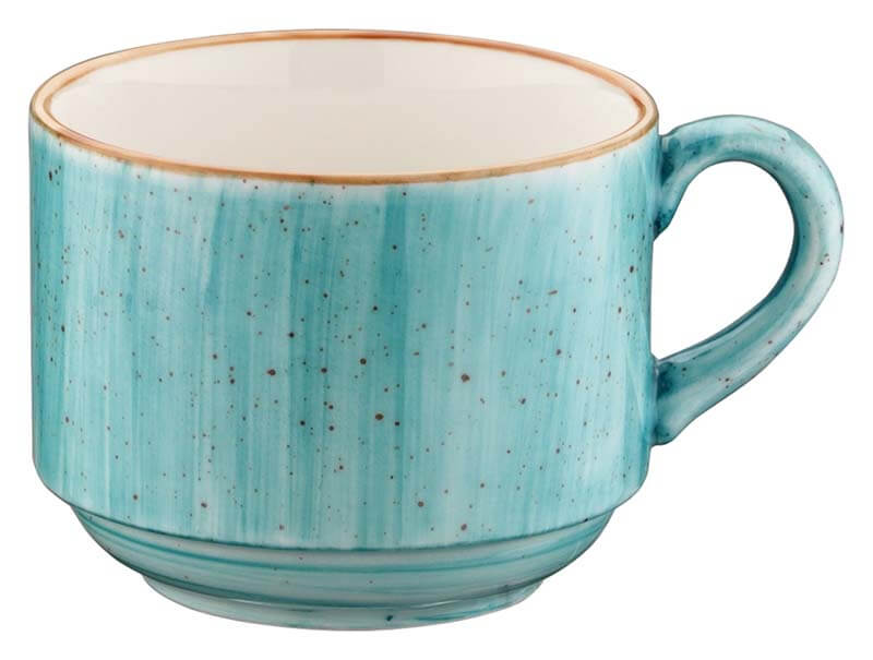 Bonna Aura Aqua Banquet Stackable cup 21cl turquoise - 6 pcs. Bonna Aura Aqua Banquet Stackable cup 21cl turquoise - 6 pcs.