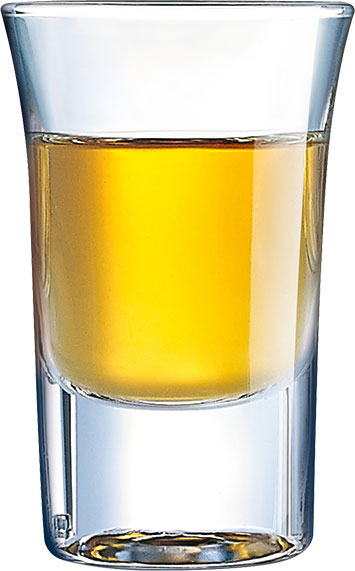 Hot Shot glass, Liqueurs & Spirits Arcoroc - 34ml (6 pcs.)