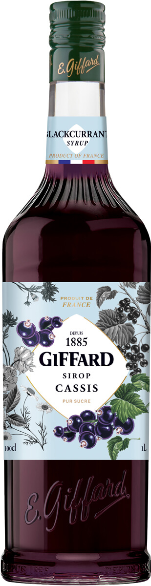 Black currant - Giffard Syrup (1,0l)