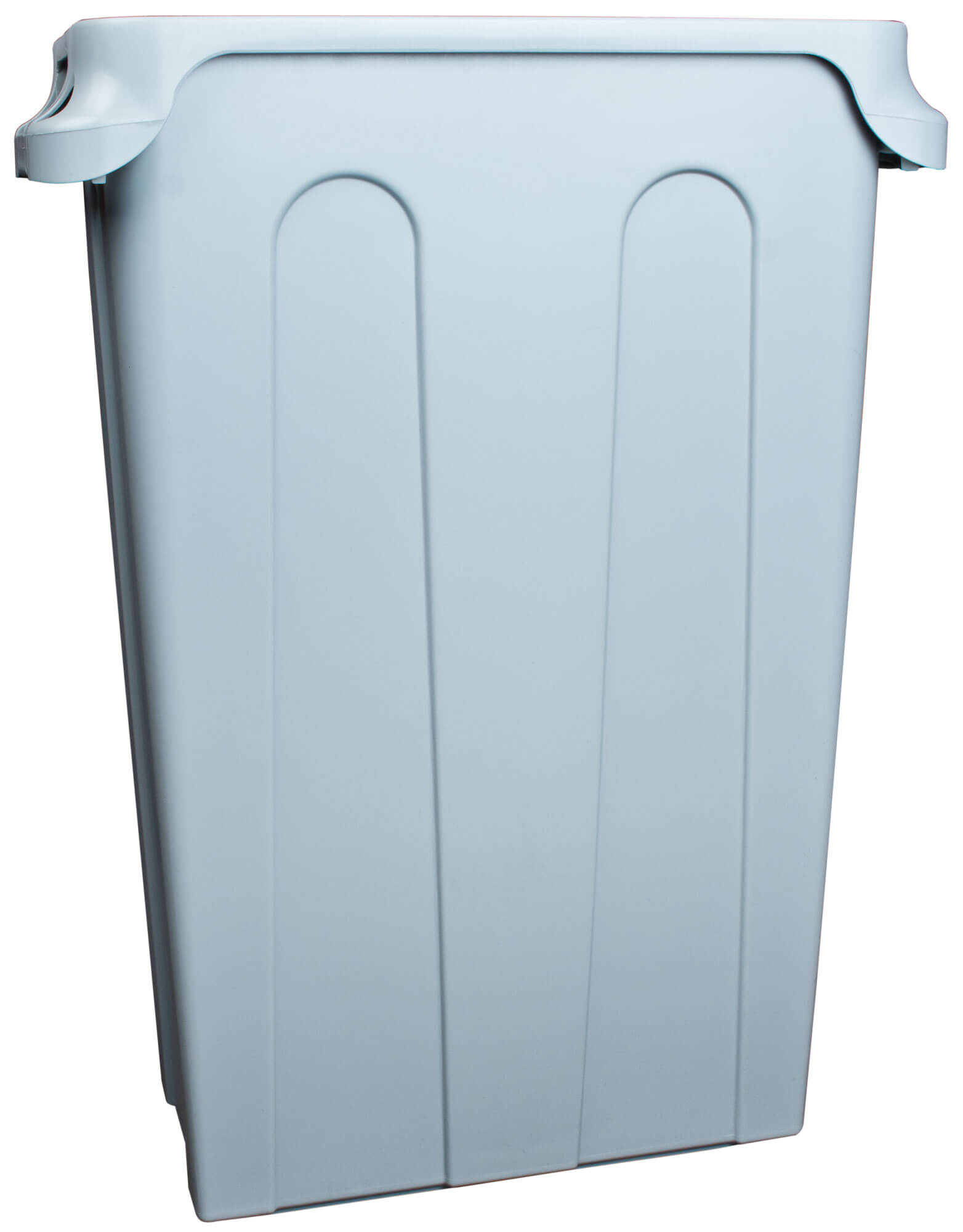 Waste bin Slim, PE grey - 75l