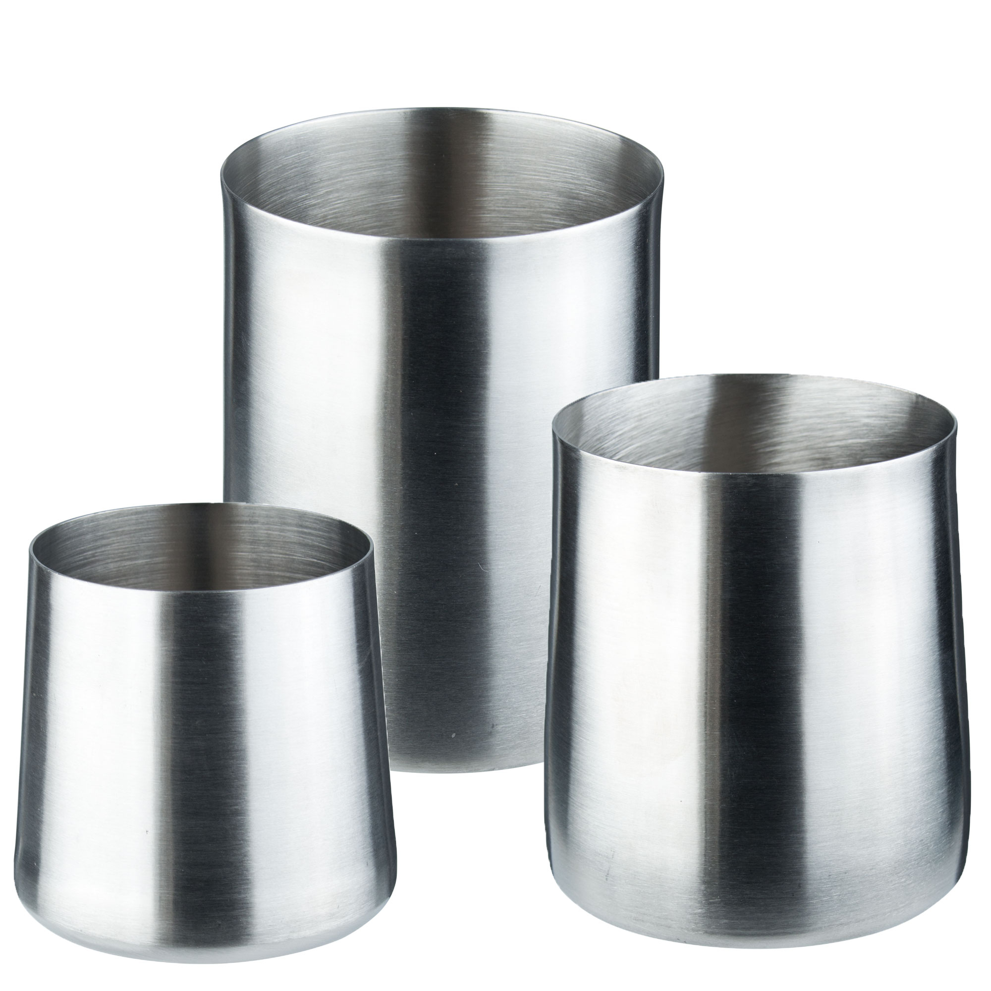 Cutlery/ straw holder, stainless steel - various sizes