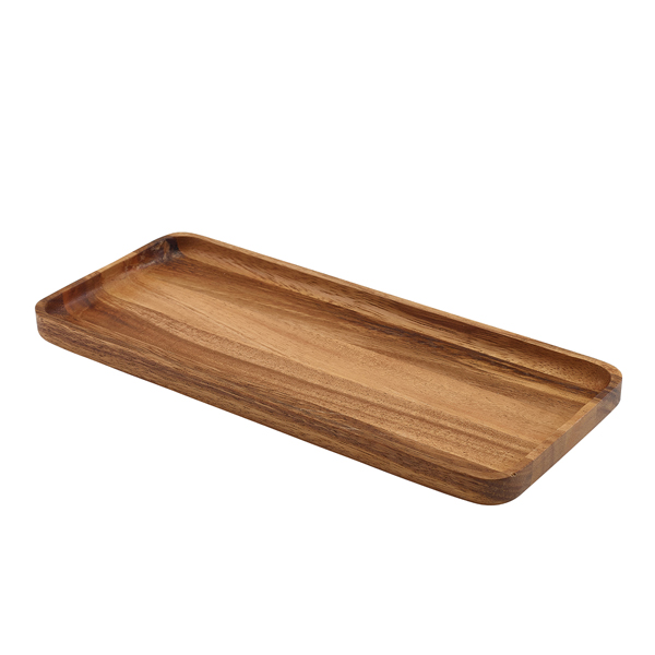 Rectangular Serving Tray, acacia wood - 30x13cm