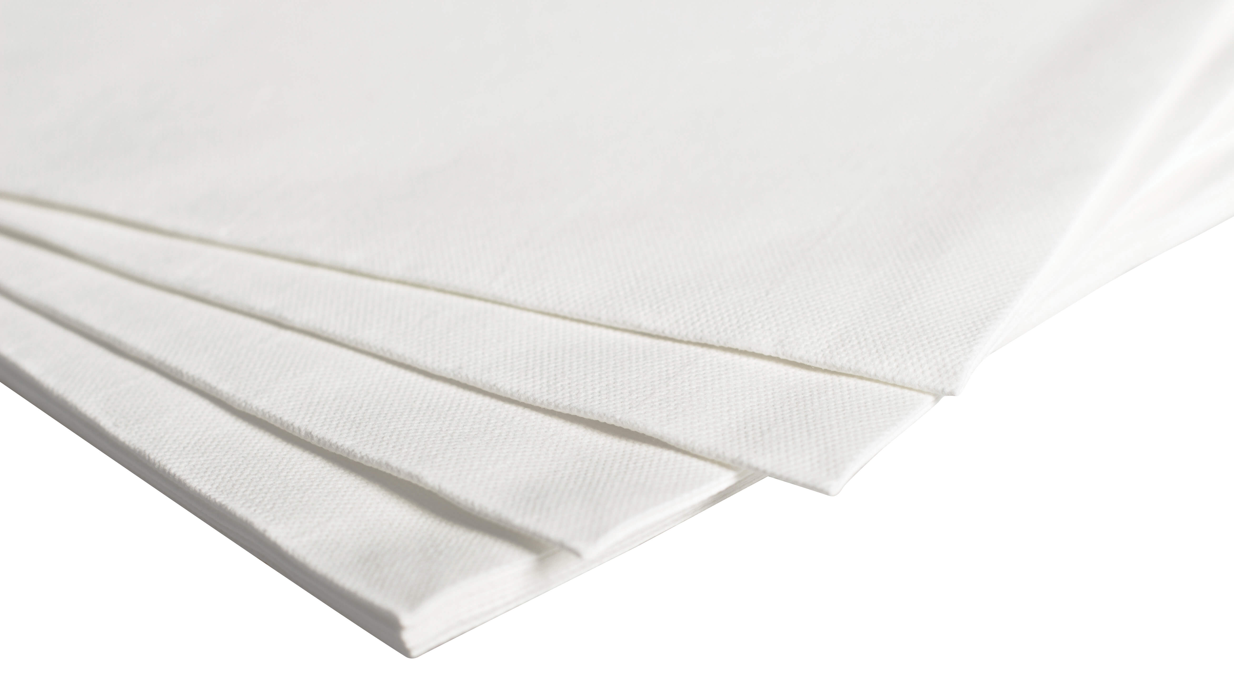 Airlaid Napkin, 40 x 40 cm, 1/4 fold- white