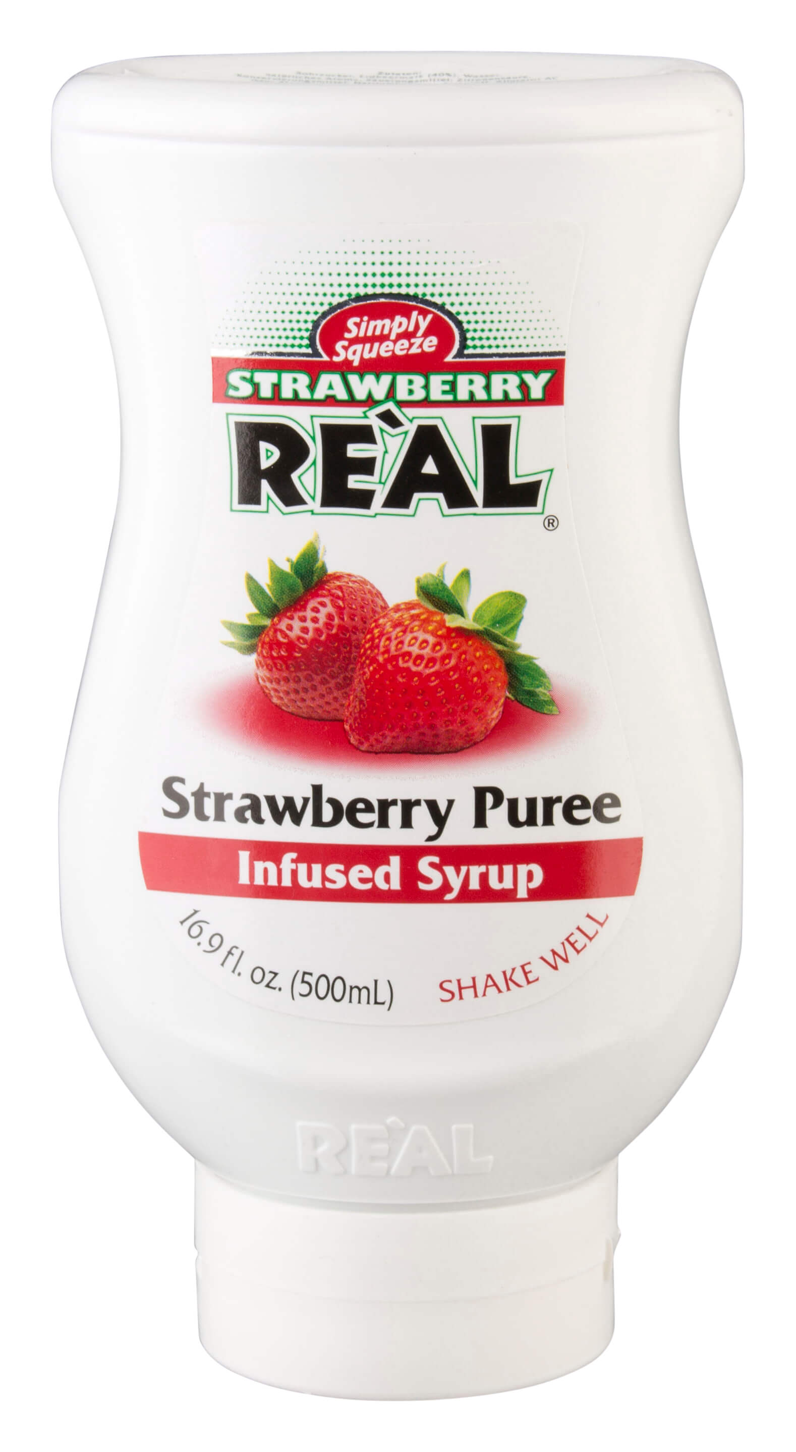 Strawberry Real - strawberry syrup (500ml)