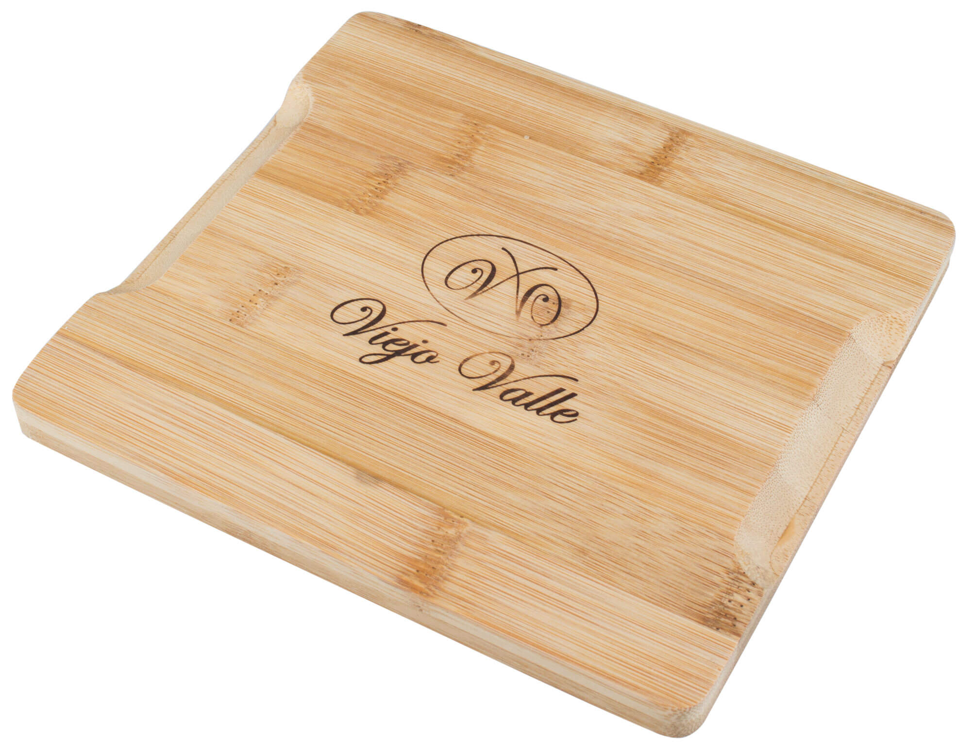 Serving tray bamboo - 17,5x16cm