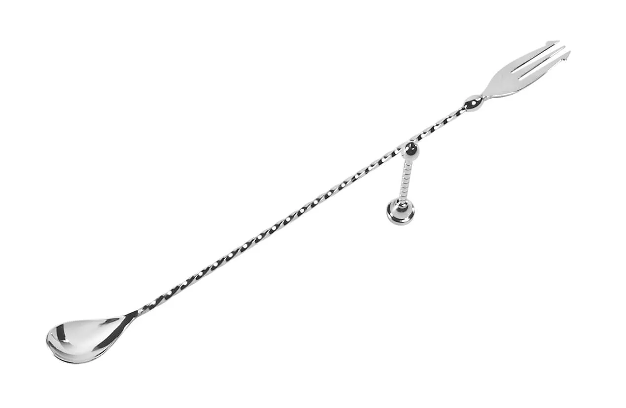 Bar spoon, Japanese with masher - 33,5cm Bar spoon, Japanese with masher - 33,5cm