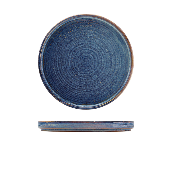 Low presentation plate Terra Aqua Blue – 21 cm (6 pcs.)